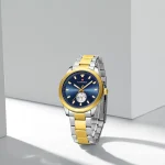 Montre Homme Quartz Multi Argent/Or 9231SBEG