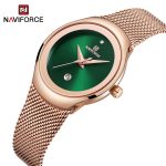 Montre Femme Quartz Calendrier Rose Gold 5004RGGN