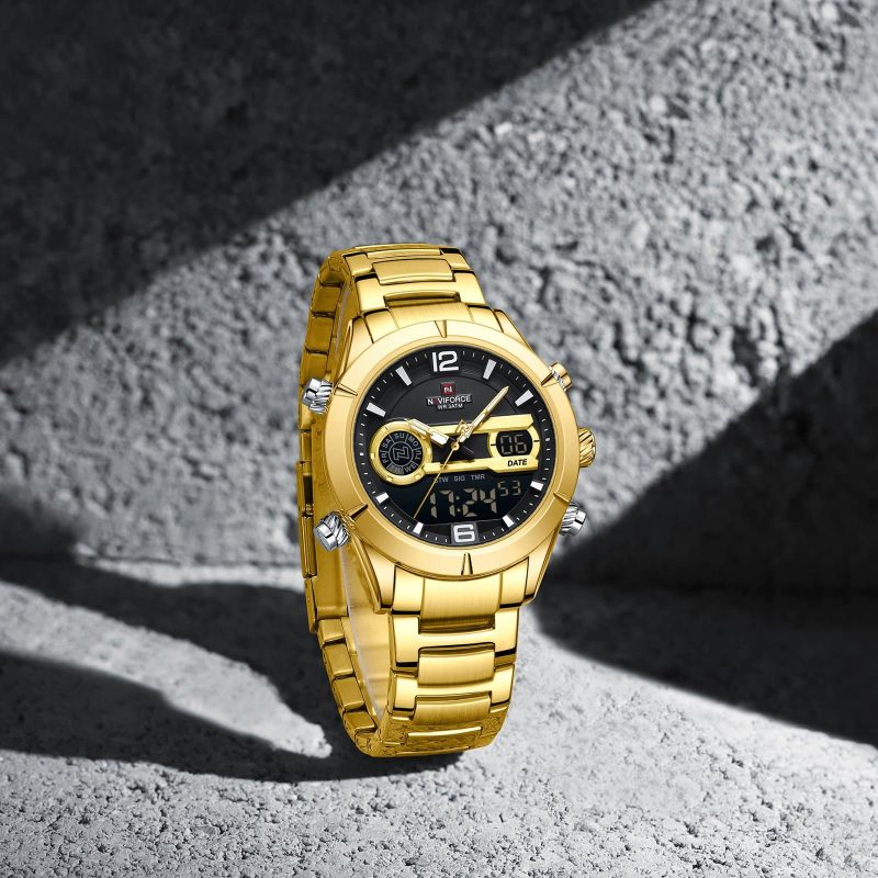 Montre Homme Chronographe Or 9232GBG