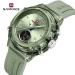 Montre Femme Quartz Numérique Vert 7109GNGN