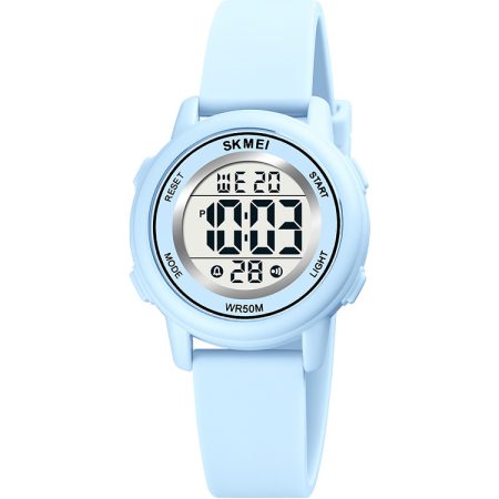 Montre Enfant en Silicone Bleu Clair 1721BU