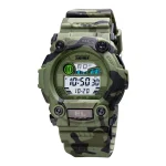 Montre Homme Quartz Numérique Vert Camo 1635CMGN