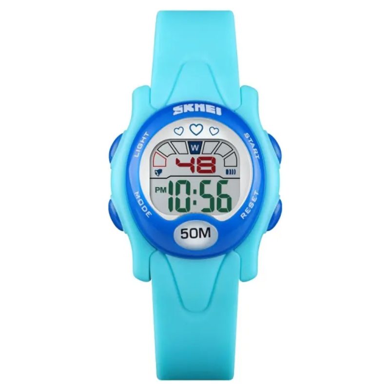Montre Enfant en Silicone Bleu Clair 1478LTBU