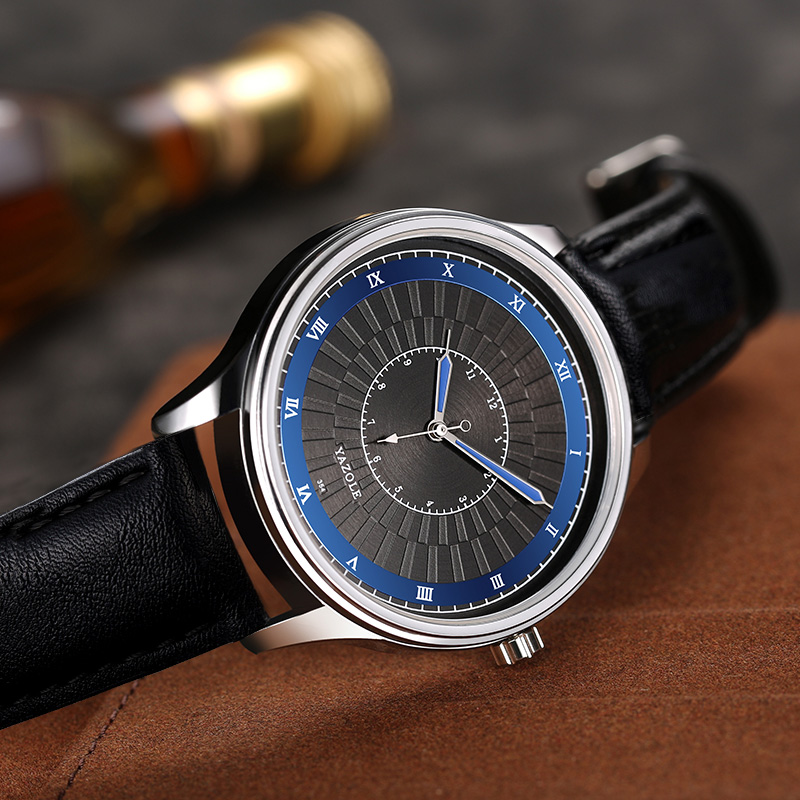 Montre Homme Quartz Noir 354BLBL